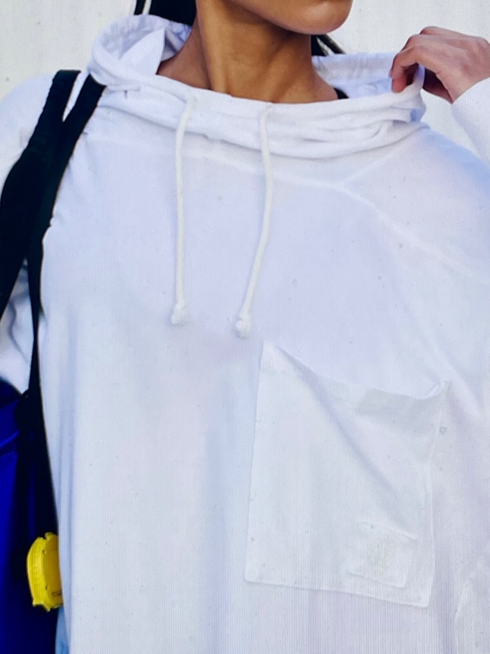 Free People Hot Shot Hooded Layer Top